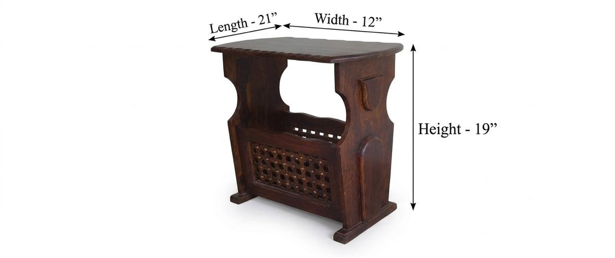 Tea and Magazine Side Table